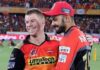 IPL: आज कोहली को टक्कर देंगे वॉर्नर IPL: Warner will compete with Kohli today