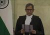 सुप्रीम कोर्ट के 48वें चीफ जस्टिस बने एन वी रमण, राष्ट्रपति कोविंद ने दिलाई शपथ