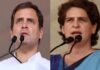 राहुल-प्रियंका ने की मजदूरों के खाते में पैसा डालने की मांग