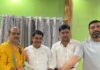मऊ जिला पंचायत अध्यक्ष ने आशीष राय को दी जीत की बधाई