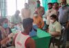 भाजपा जिलाध्यक्ष ने पिपरौली सामुदायिक केंद्र पर वैक्सीनेशन प्रक्रिया का किया निरीक्षण
