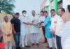 भाजपा किसान मोर्चा के नवनिर्वाचित जिला अध्यक्ष का किया गया जोरदार स्वागत