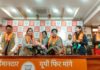 मेयर संयुक्ता भाटिया और MLA अदिति सिंह के सामने अपर्णा ने बताया भाजपाई बनने का कारण