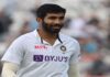 बुमराह ICC टेस्ट रैंकिंग में शीर्ष पांच में, कोहली नौवें स्थान पर खिसके