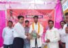पिपरौली में आईएएस अर्पित गुप्ता को किया गया सम्मानित