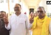 भाजपा के साथ ओपी राजभर की बढ़ रही नज़दीकियां, ब्रजेश पाठक के साथ विक्ट्री साइन दिखाते हुए कही यह बात